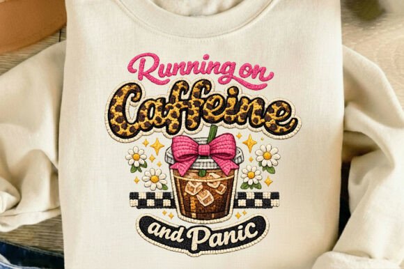 Caffeine and Panic Mental Health Anxiety Graphics