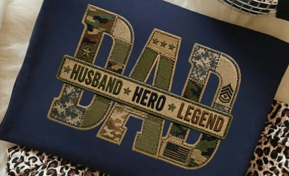 DAD Husband Hero Legend, Fathers Day PNG