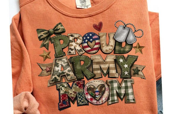Proud Army Mom T-shirt, Moms Shirt